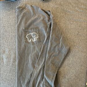 Ivory Ella Gray Long Sleeve T